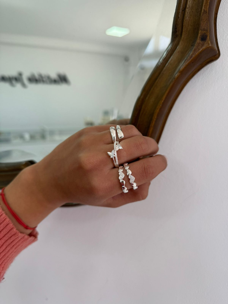 Anillos de plata